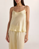 Bandeau Silk Set – Long Pants