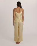 Bandeau Silk Set – Long Pants