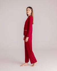 Revouse Long Set in Burgundy
