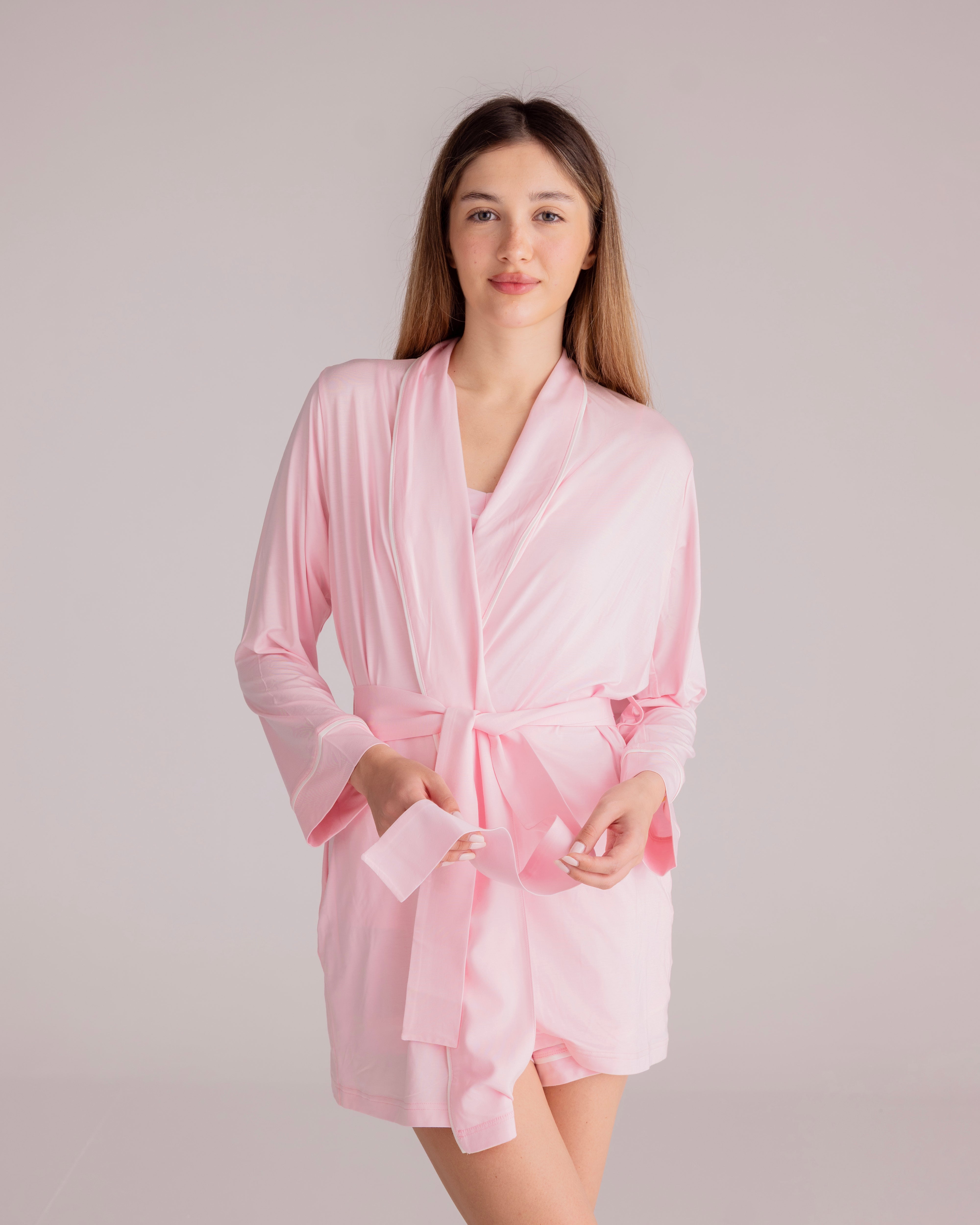 Blush Dreams Gift Set - matching TENCEL Robe