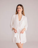 Ivory Dreams Gift Set - matching TENCEL Robe