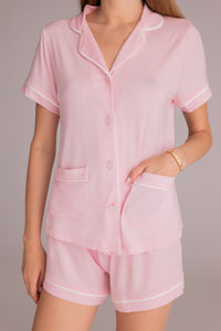 Revouse Short Set in Pink