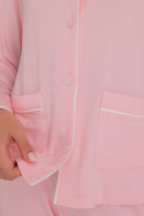 Revouse Long Set in Pink