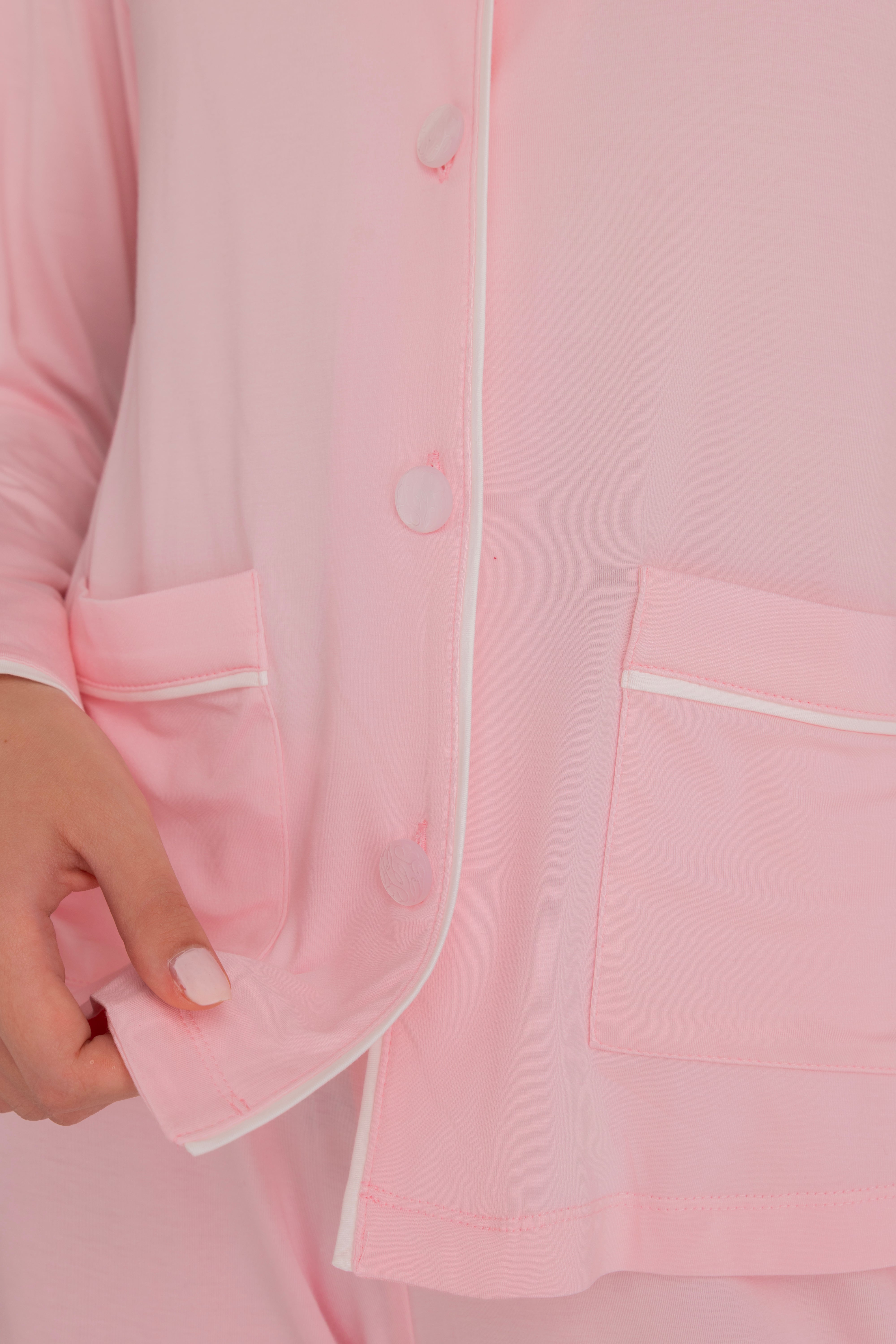 Revouse Long Set in Pink