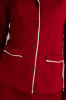 Revouse Long Set in Burgundy